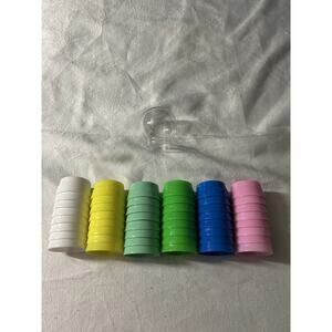 48 4 Inch Empty Plastic Snow Globe Clear Ball DIY Arts Crafts Home Decor